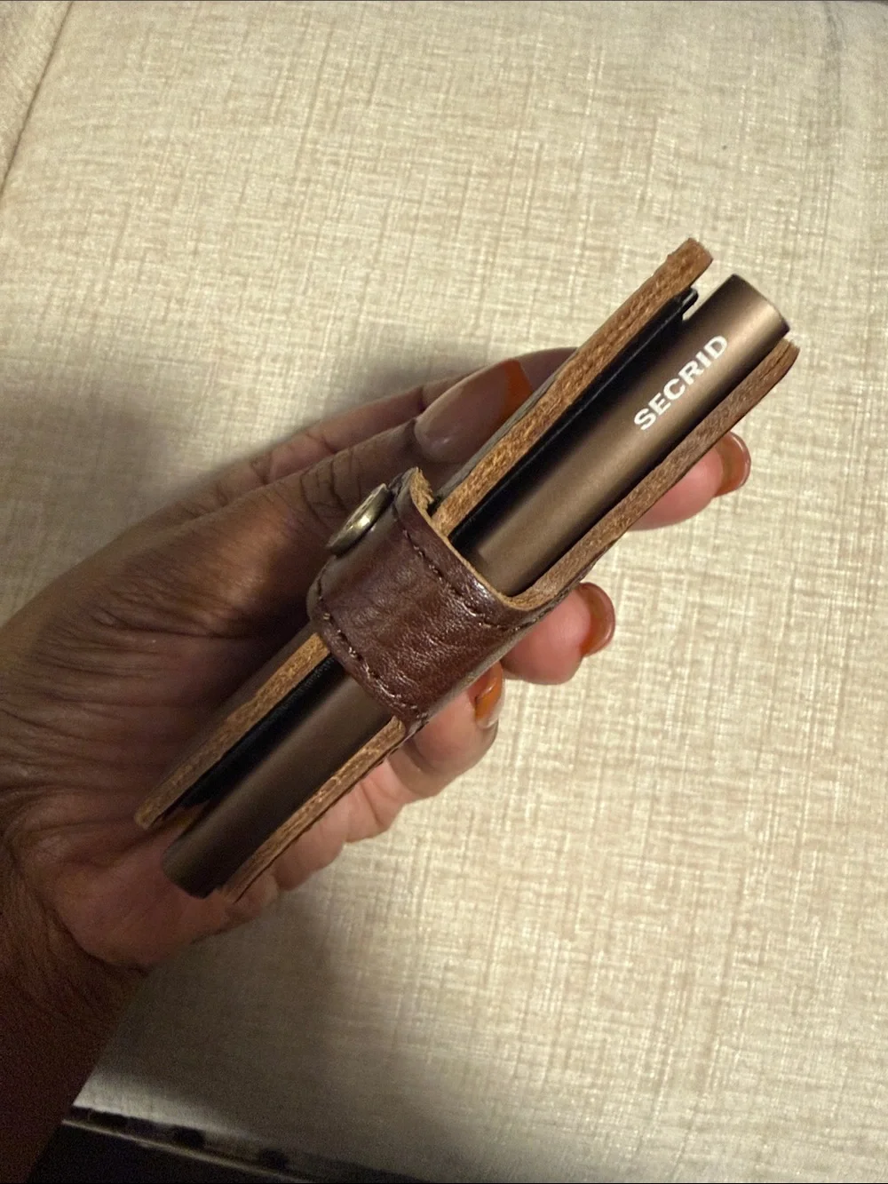 Secrid compact brown